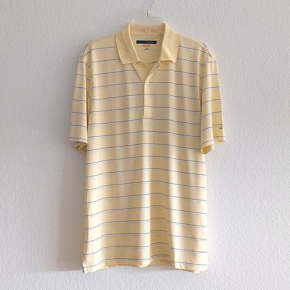 GREG NORMAN Play Dry golf polo NWOT